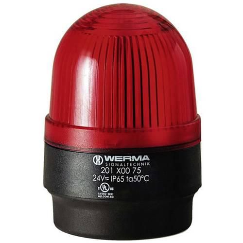 Werma Signaltechnik Signalleuchte 202.100.68 202.100.68 Rot Blitzlicht 230 V/AC