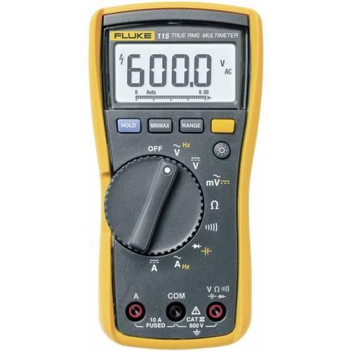 Fluke 115 Hand-Multimeter kalibriert (ISO) digital CAT III 600 V Anzeige (Counts): 6000