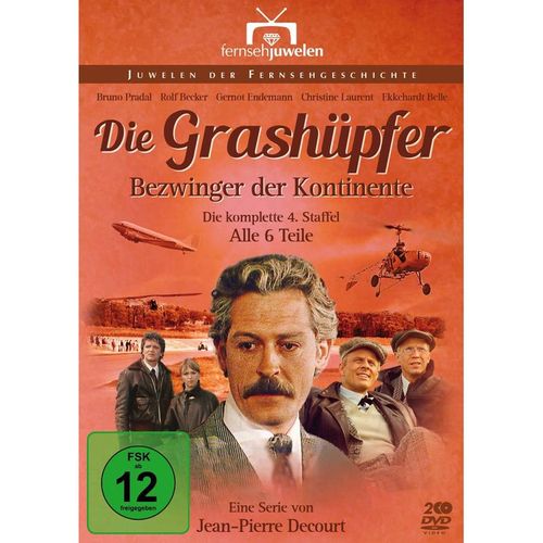 Die Grashüpfer: Bezwinger der Kontinente - Staffel 4 (DVD)