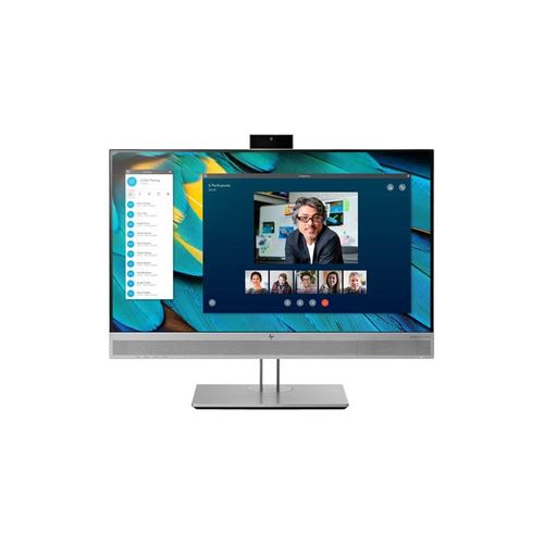HP 24" Monitor EliteDisplay E243m USB Hub Speakers Webcam - Schwarz - 5 ms