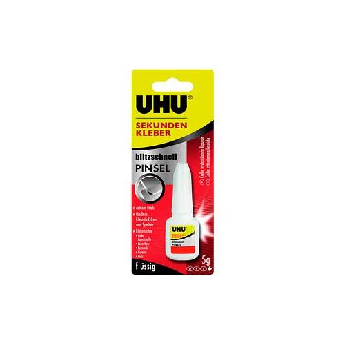 UHU blitzschnell PINSEL Sekundenkleber 5,0 g