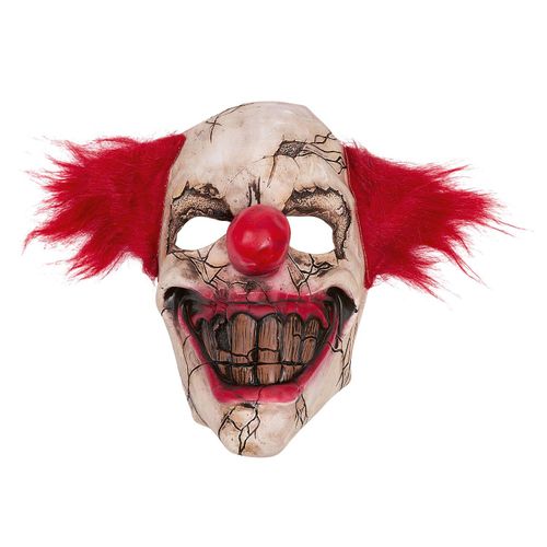 Latex-Maske „Horror-Clown“