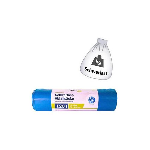 TRILine® Schwerlastsäcke Öko 120,0 l blau 75,0 µm, 15 St.