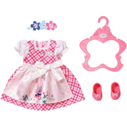 Baby Born Puppenkleidung Dirndl, 43 cm, mit Kleiderbügel, rosa