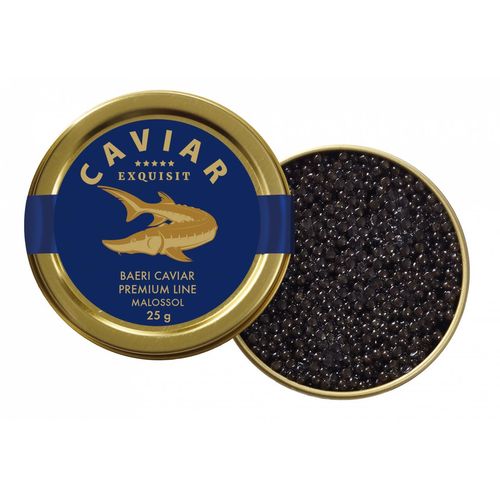 Exquisit BAERI CAVIAR Premium Linie Malossol, 25g