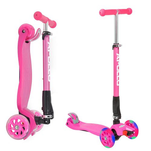 Apollo Scooter Kinder Roller Kids Whiz LED Wheels