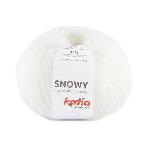 Snowy Katia, Weiss, aus Polyamid