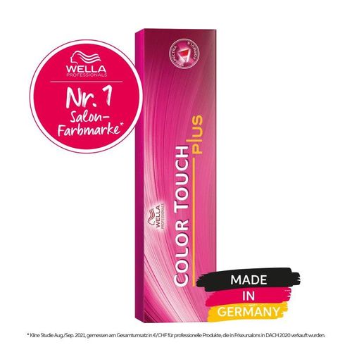 Wella Professionals Color Touch Plus 66/04 dunkelblond intensiv natur-rot 60ml
