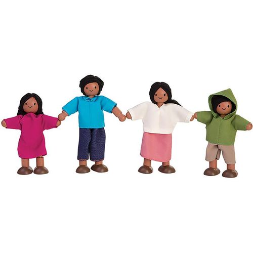 Puppenhaus-Figuren FAMILIE LATINO 4-teilig