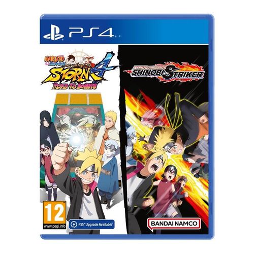 Naruto Shippuden Ultimate Ninja Storm 4 Road to Boruto + Naruto to Boruto Shinobi Striker - Sony PlayStation 4 - Action - PEGI 12