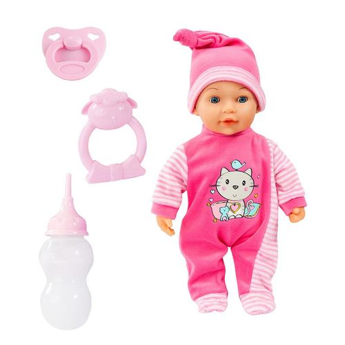 Babypuppe TEARS (38 cm) in rosa