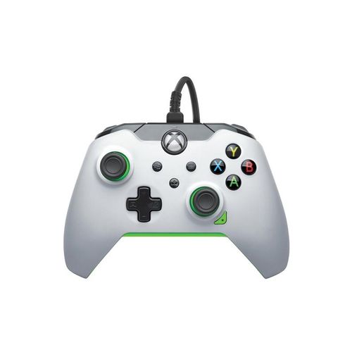 PDP Gaming Wired Controller - Neon White - Controller