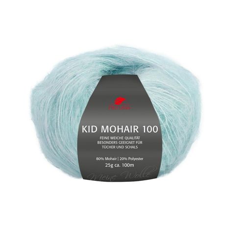 Kid Mohair 100 Pro Lana, Mint, aus Mohair