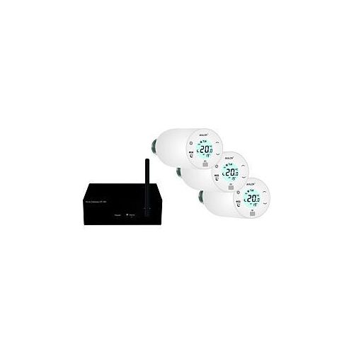 Blossom-ic Starter Kit Avalon+ Tres Set APTS-3980 3er Set Heizkörpersteuerung mit Gateway