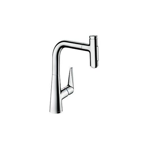 hansgrohe Talis Küchenarmatur 73868000 chrom, mit sBox, Schwenkbereich 110/150°