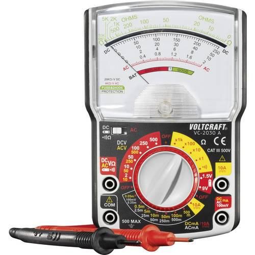 VOLTCRAFT VC-2030A Hand-Multimeter analog CAT III 500 V