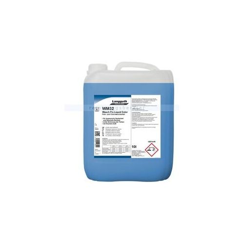 Langguth Wasch Fix Liquid Color WM 32 10 L Feinwaschmittel flüssiges Fein- und Colorwaschmittel