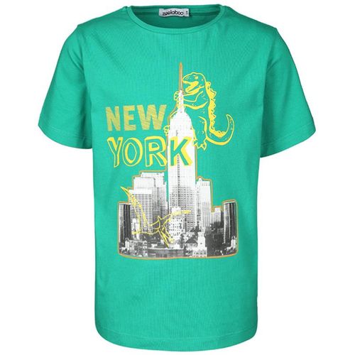 zoolaboo - T-Shirt NEW YORK DINO in grün, Gr.92