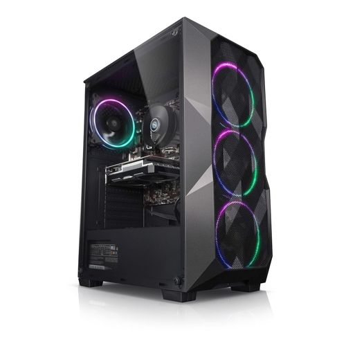 Gaming PC Tricera V AMD Ryzen 5 5500, 32GB DDR4, NVIDIA RTX 3050 8 GB, 1TB SSD, Windows 11