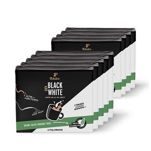 BLACK & WHITE - 9x 500g Gemahlen