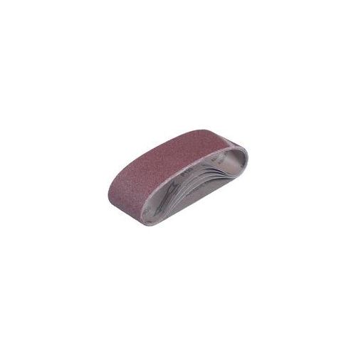 Schleifband-Set Korund 75 x 533mm 5-teilig, für Bandschleifer TC-BS 8038, TE-BS8540 E