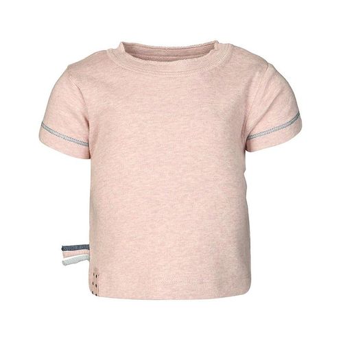 OrganicEra - T-Shirt DAMLA UNI in rose melange, Gr.86