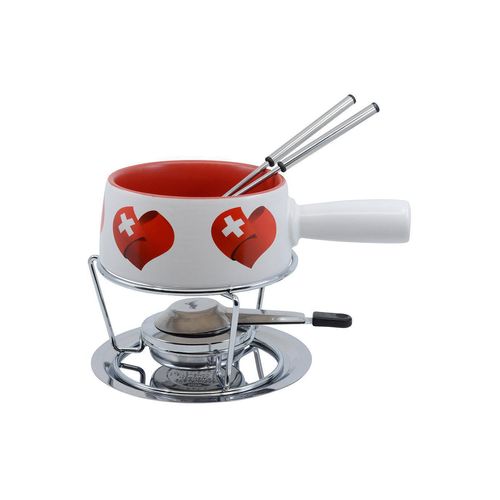 Kadastar Fondue »Kadastar Käsefondue-Set Small Swiss Love 5-teilig«