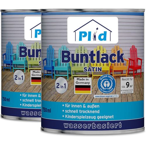 Premium Buntlack Holzfarbe Türenlack Möbellack Weiß