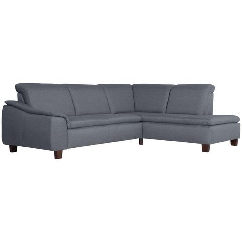 Aaron Sofa 2,5-Sitzer links mit Ecksofa rechts denim