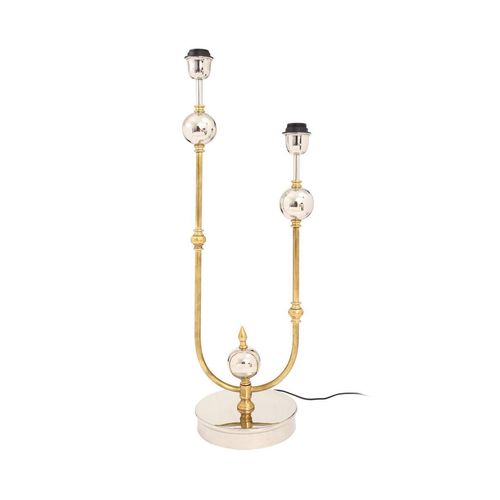 Tischlampe Cosima 425 Silber / Gold