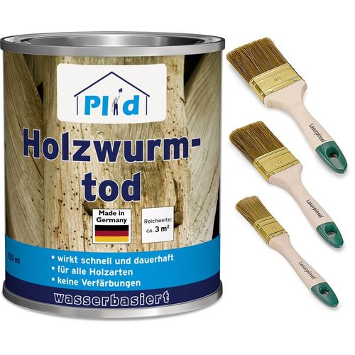 Premium Holzwurmtod Holzwurm-Ex Holzschutz Holzwurm Pinsel Farblos