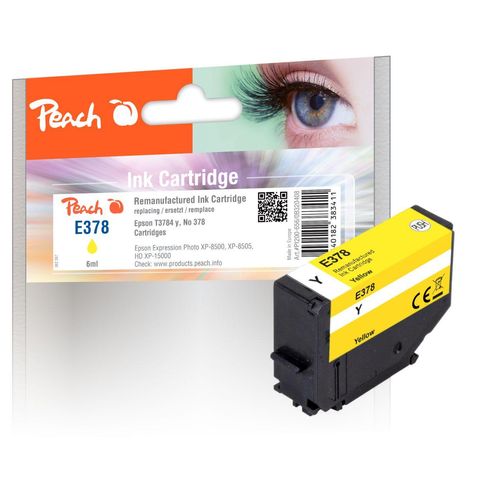 Tintenpatrone gelb ersetzt Epson T3784, No. 378 y