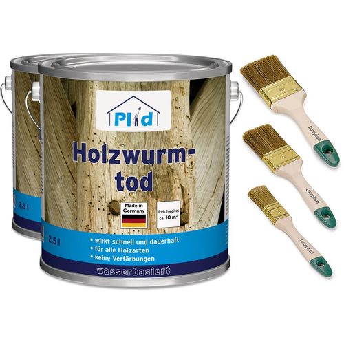 Premium Holzwurmtod Holzwurm-Ex Holzschutz Holzwurm Pinsel Farblos