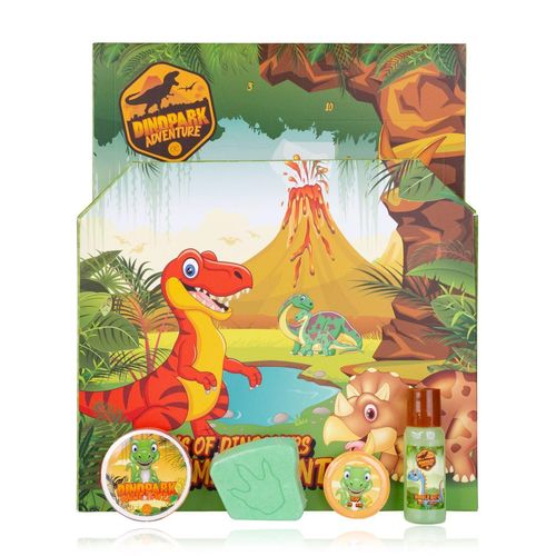 Adventskalender DINOPARK ADVENTURE in aufklappbarer Box