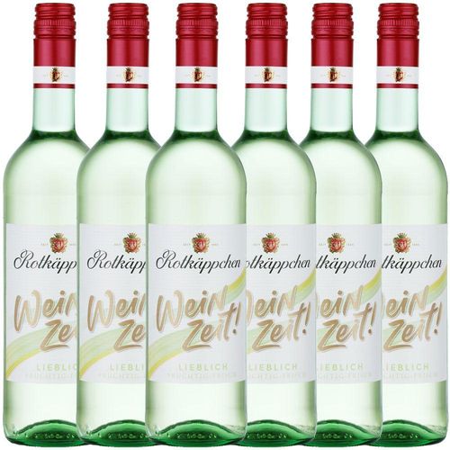 Weißwein Weinzeit lieblich - 6er Karton