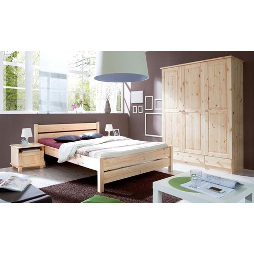 Doppelbett "Bora" 140x200 Natur