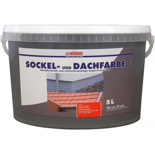 Wilckens Sockel- und Dachfarbe, Schiefer 5 L