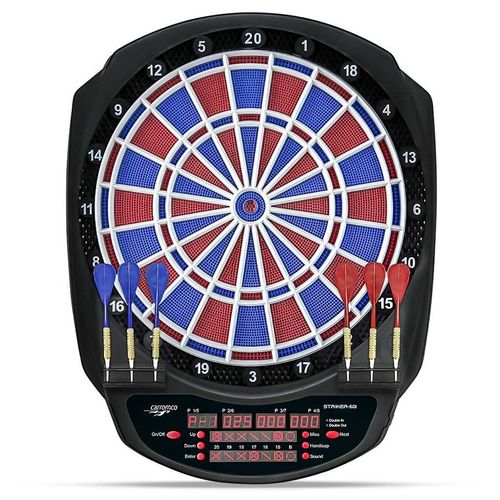 ELEKTRONIK DARTBOARD STRIKER-601, MIT ADAPTER, 2-LOCH ABSTAND