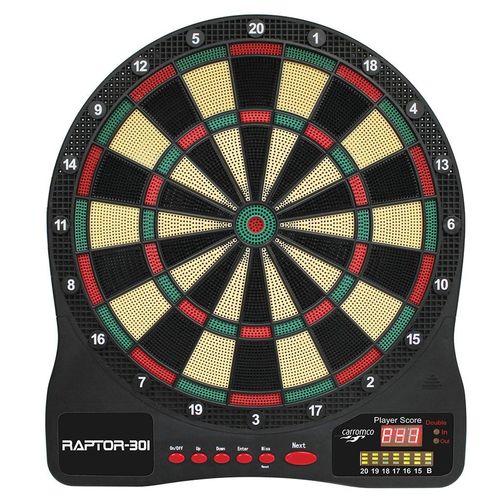 ELEKTRONIK DARTBOARD Raptor-301, 4-LOCH ABSTAND