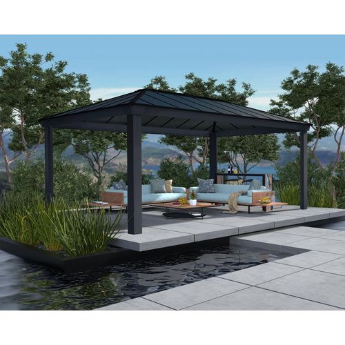 Palram Alu Pavillon Gartenpavillon Dallas 6100