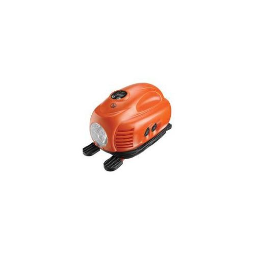 Kompressor ASI200, 8,27bar, Luftpumpe orange/schwarz, 12 Volt Zigarettenzünder-Anschluss