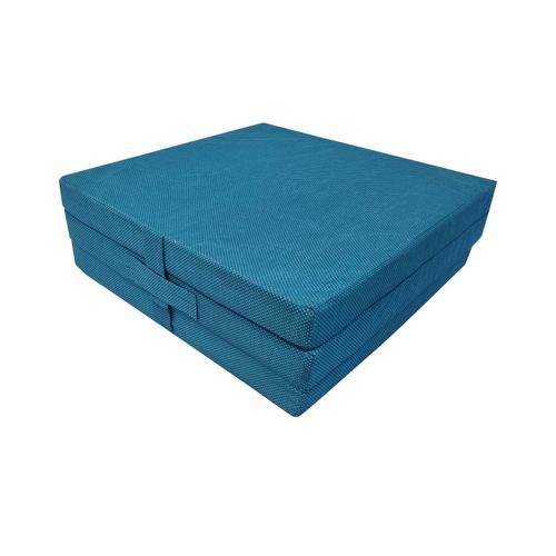 Klappmatratze Türkis 2 - blau - 60 cm - 21 cm - Sconto