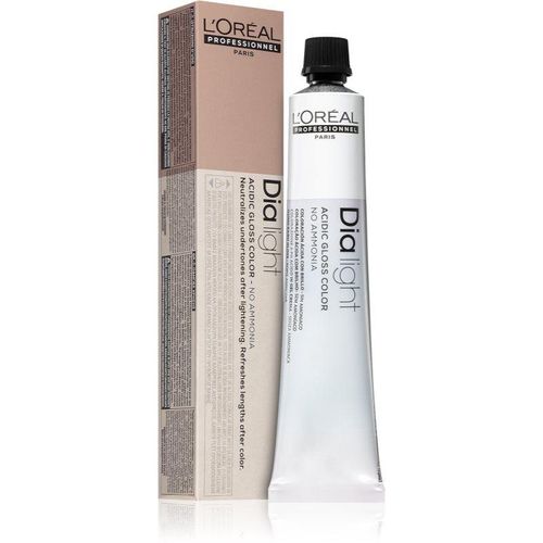 L’Oréal Professionnel Dia Light coloration cheveux permanente sans ammoniaque teinte 7.18 Biondo Genere Moka 50 ml