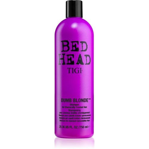 TIGI Bed Head Dumb Blonde Shampoo voor Chemisch Behandeld Haar 750 ml