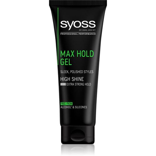 Syoss Max Hold Haargel met sterke Fixatie 250 ml