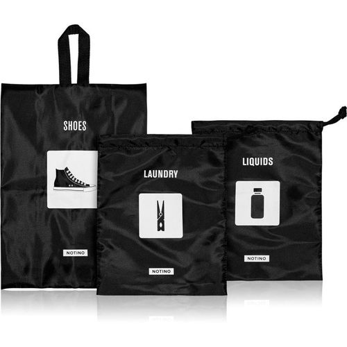 Notino Travel Collection Set of bags for shoes & laundry reisset van zakken voor schoenen & wasgoed & vloeistoffen 3 st