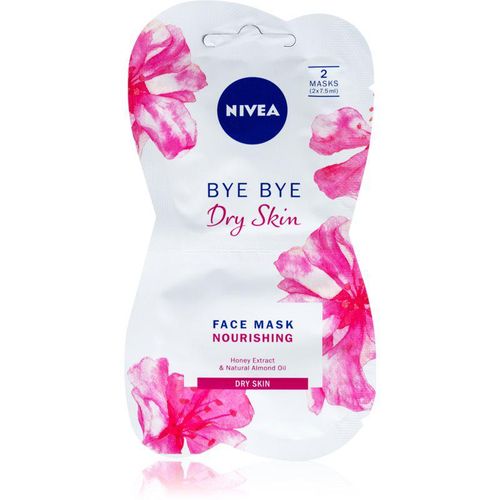Nivea Bye Bye Dry Skin Voedende Honing Masker 2x7.5 ml