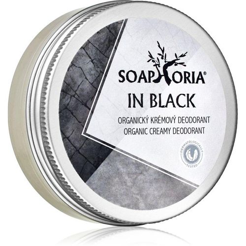 Soaphoria In Black Organic Creamy Deodorant Organische Crèmedeo voor Mannen 50 ml
