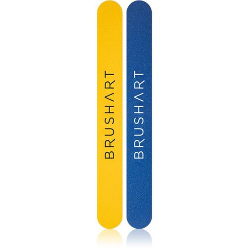 BrushArt Accessories Nail file duo Vijlen Set Tint Yellow/Blue 2 st