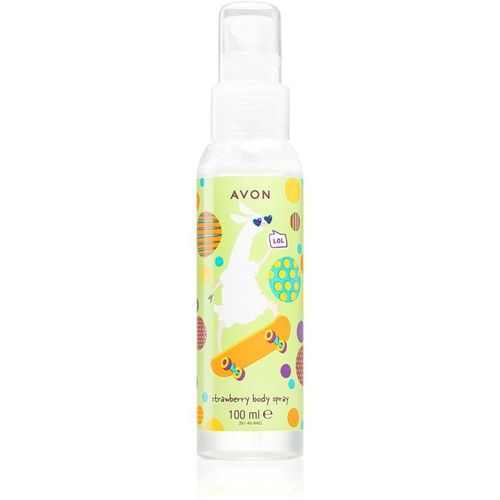 Avon Lama Dude Verfrissende Body Spray met Aardbeien Geur voor Kinderen 100 ml